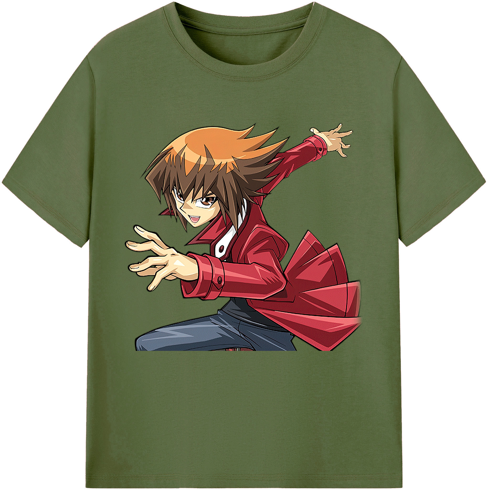 （画像用） 遊☆戯☆王 Yu-Gi-Oh! 綿100％半袖Tシャツ（フロントプリント）